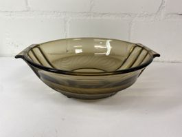 Artdeco Rauchglasschle Vintage guter Zustand