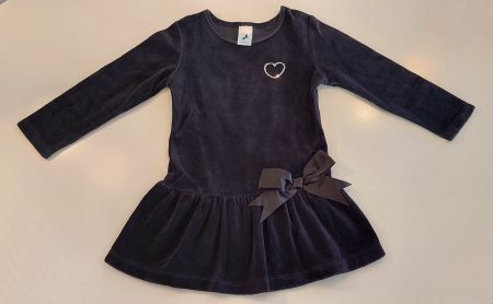 ABEND-/SOMMERKLEID  |  PALOMINO  |  SAMT SCHWARZ | Grösse 98
