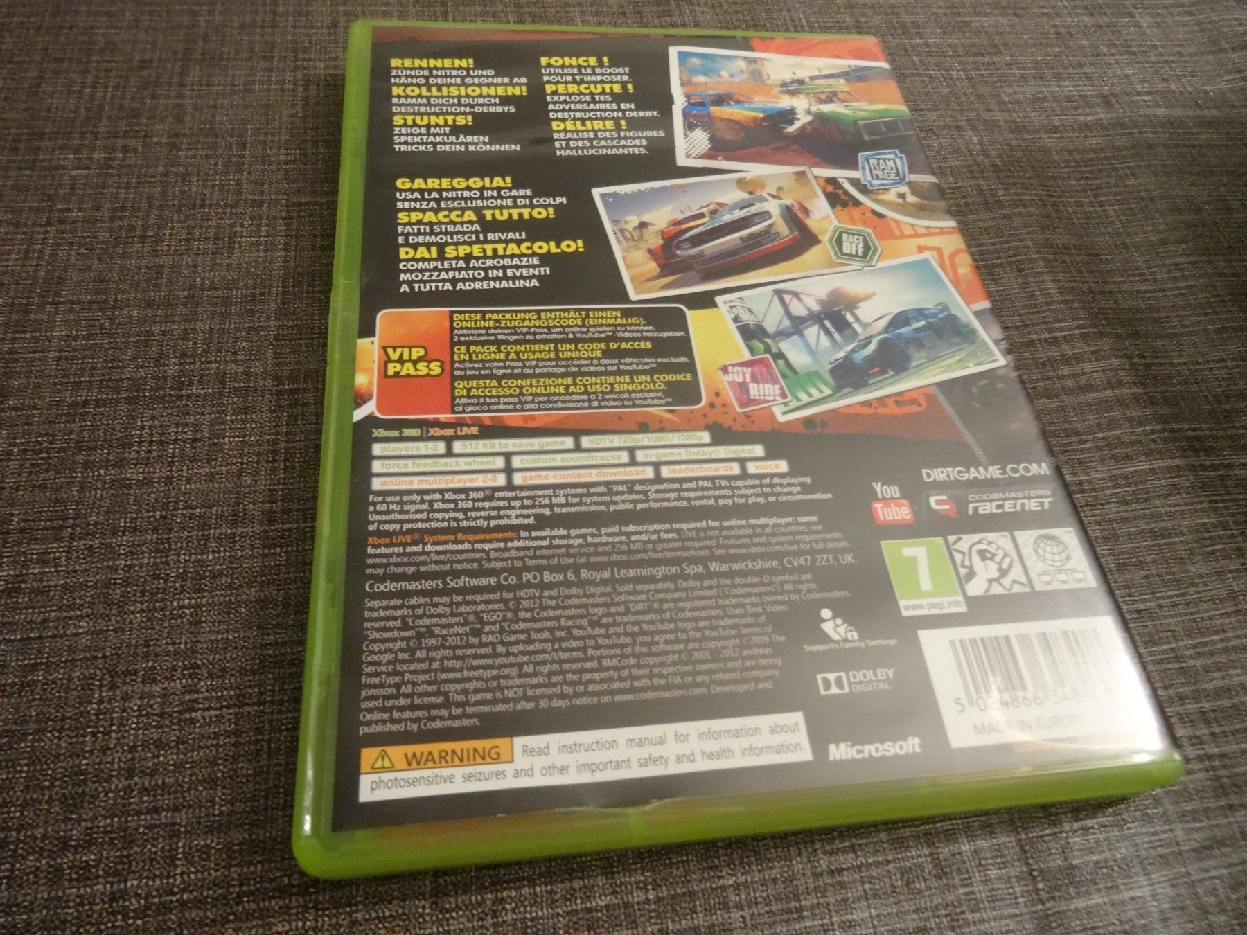 Microsoft Giochi: Dirt Showdown - XBOX 360 – Usato da Olten venduto da Disc-Ausverkauf 2
