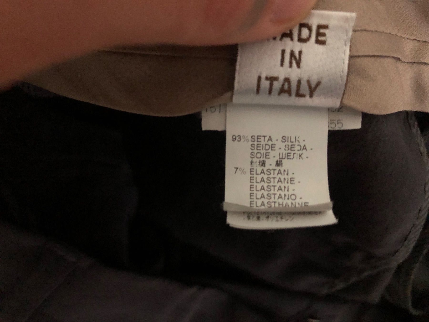 Brunello Cucinelli Hosen: Brunello Cucinelli Hose aus Seide – Gebraucht aus Basel von Kalleskaviar 2