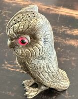 Retro Eule Figur  mit roten Augen!🦉🧂56