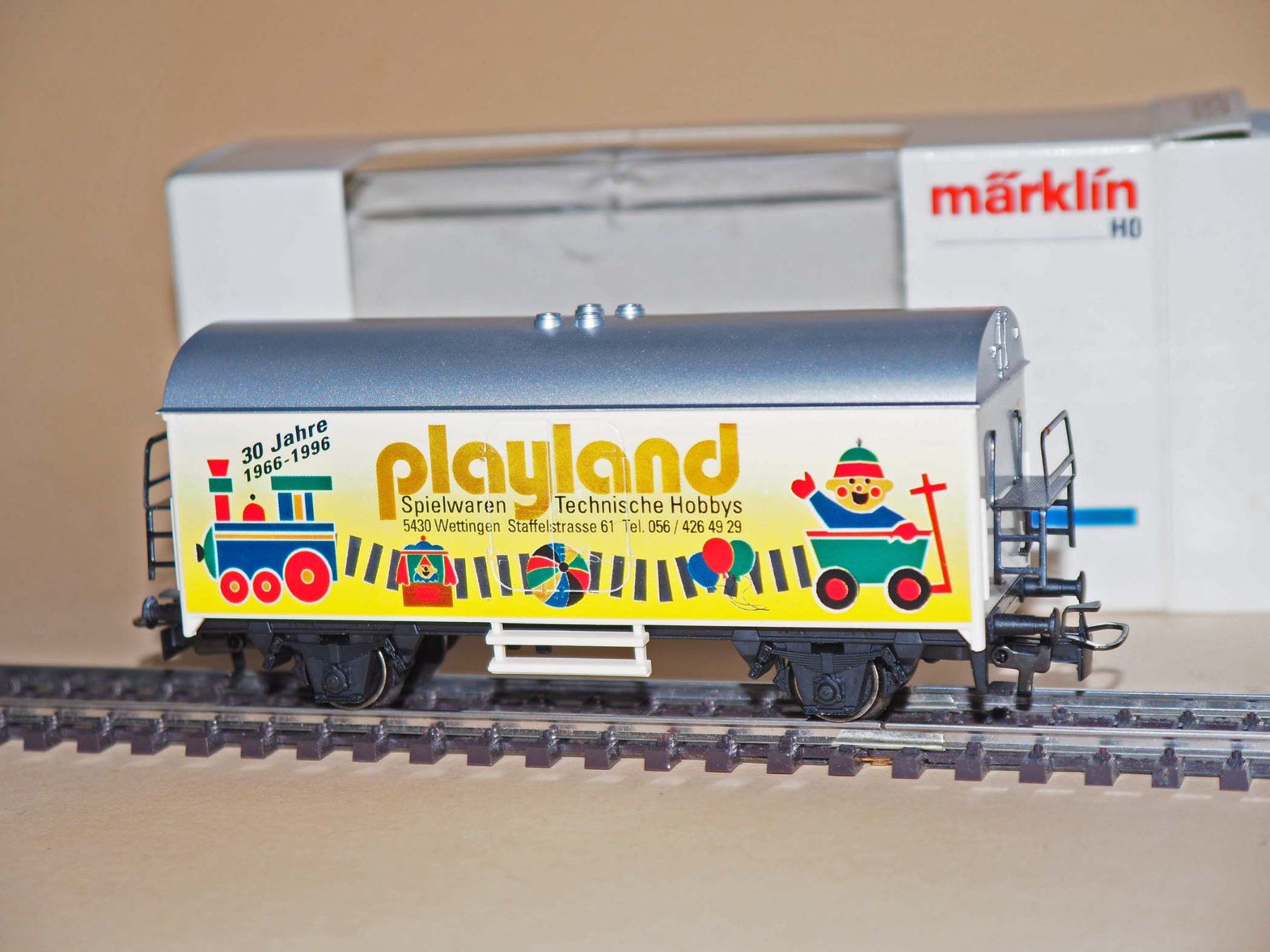 Märklin Modelleisenbahnen: Märklin Kühlwagen "playland" – Neu (gemäss Beschreibung) aus Riazzino von bertowe 1