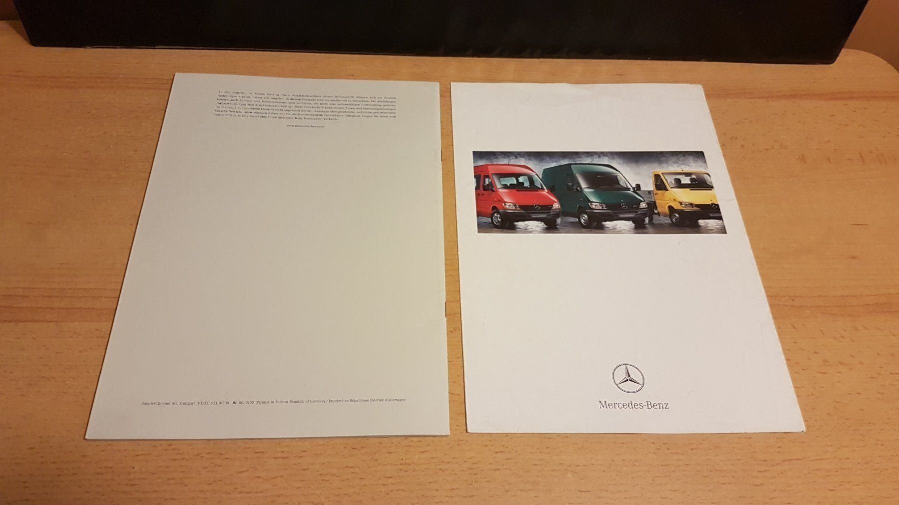 Mercedes-Benz Documenti: Mercedes Benz Sprinter Prospekte – Usato da Boswil venduto da MAF_952 2