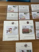 Fussball-EM 2008 Gedenkmünzen und Briefmarkensammlung