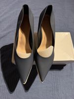 Escarpins compensés bleu marine – taille 41