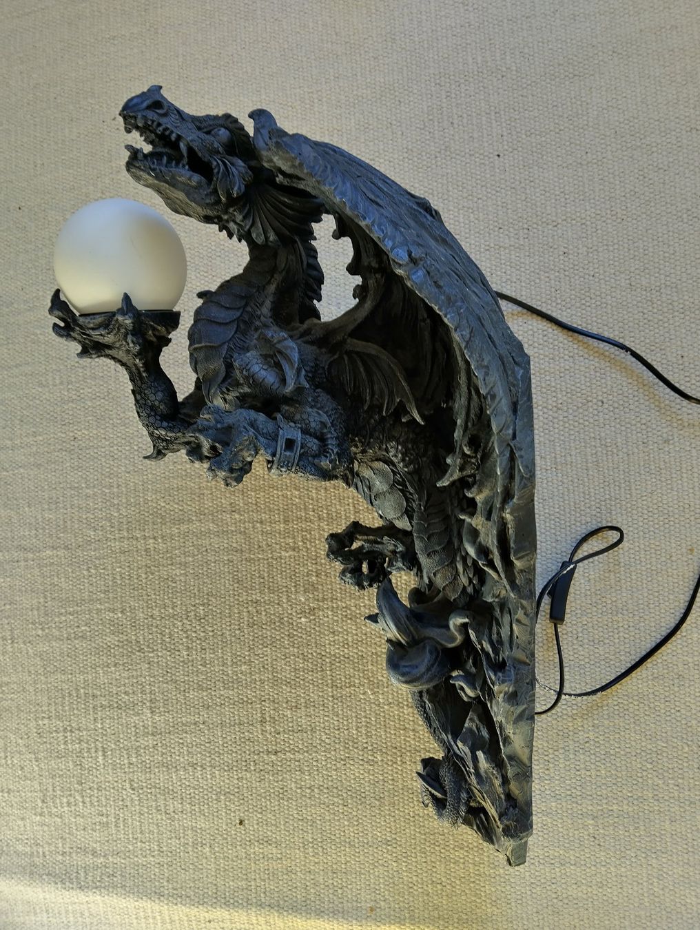 Lampes: Drachenlampe Wandlampe Drache Gothik – D'occasion à Fribourg par nwernicke 4