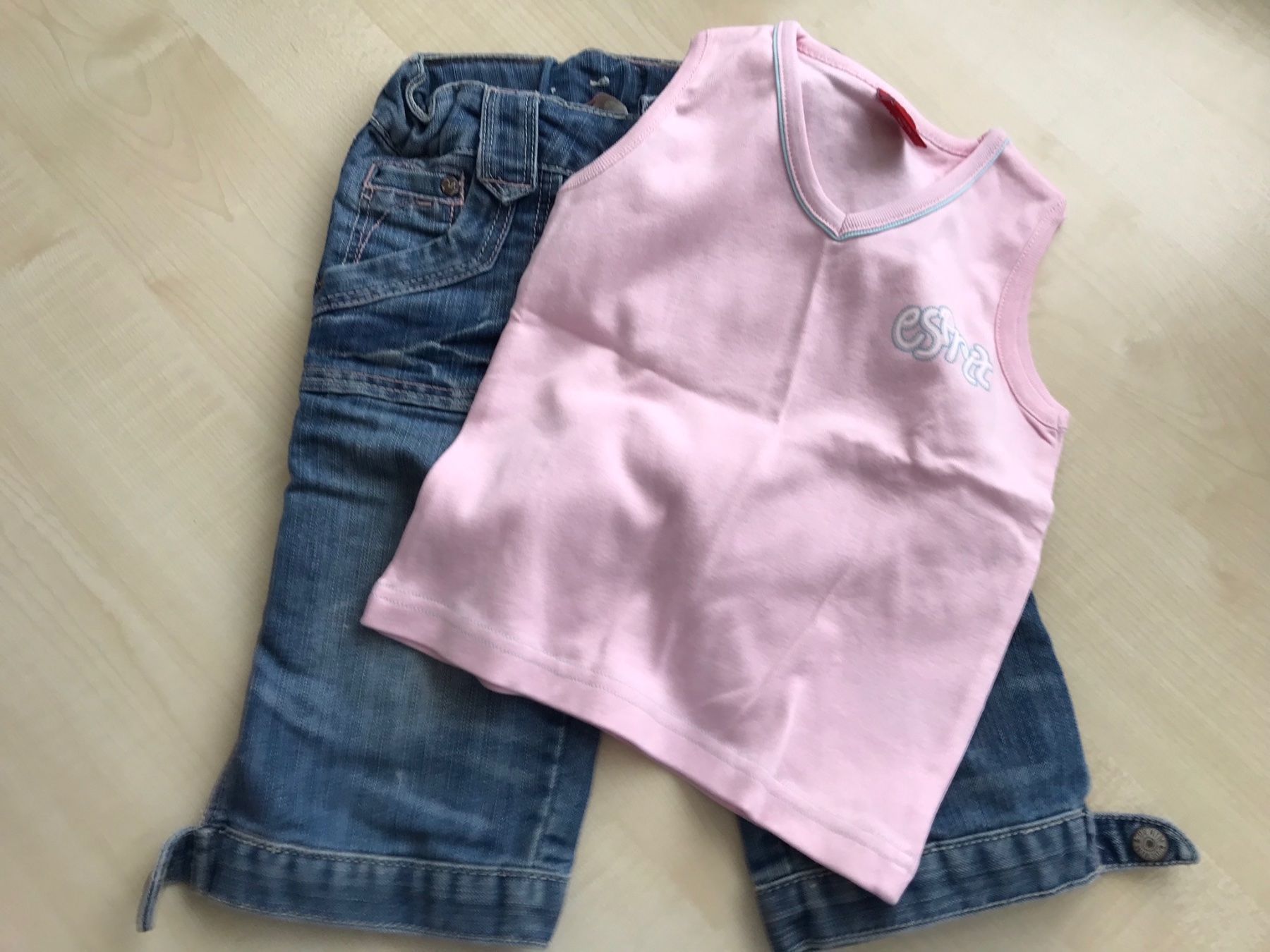 Esprit Lotti & Set di vestiti: SET Bermuda Jeans  Gr 110, Top ESPRIT Gr 92/98 – Usato da Uerikon venduto da MiBreStaef2023