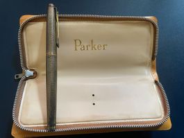 Antiker Parker Füllfeder 14k vergoldet 66 mit Etui Made USA