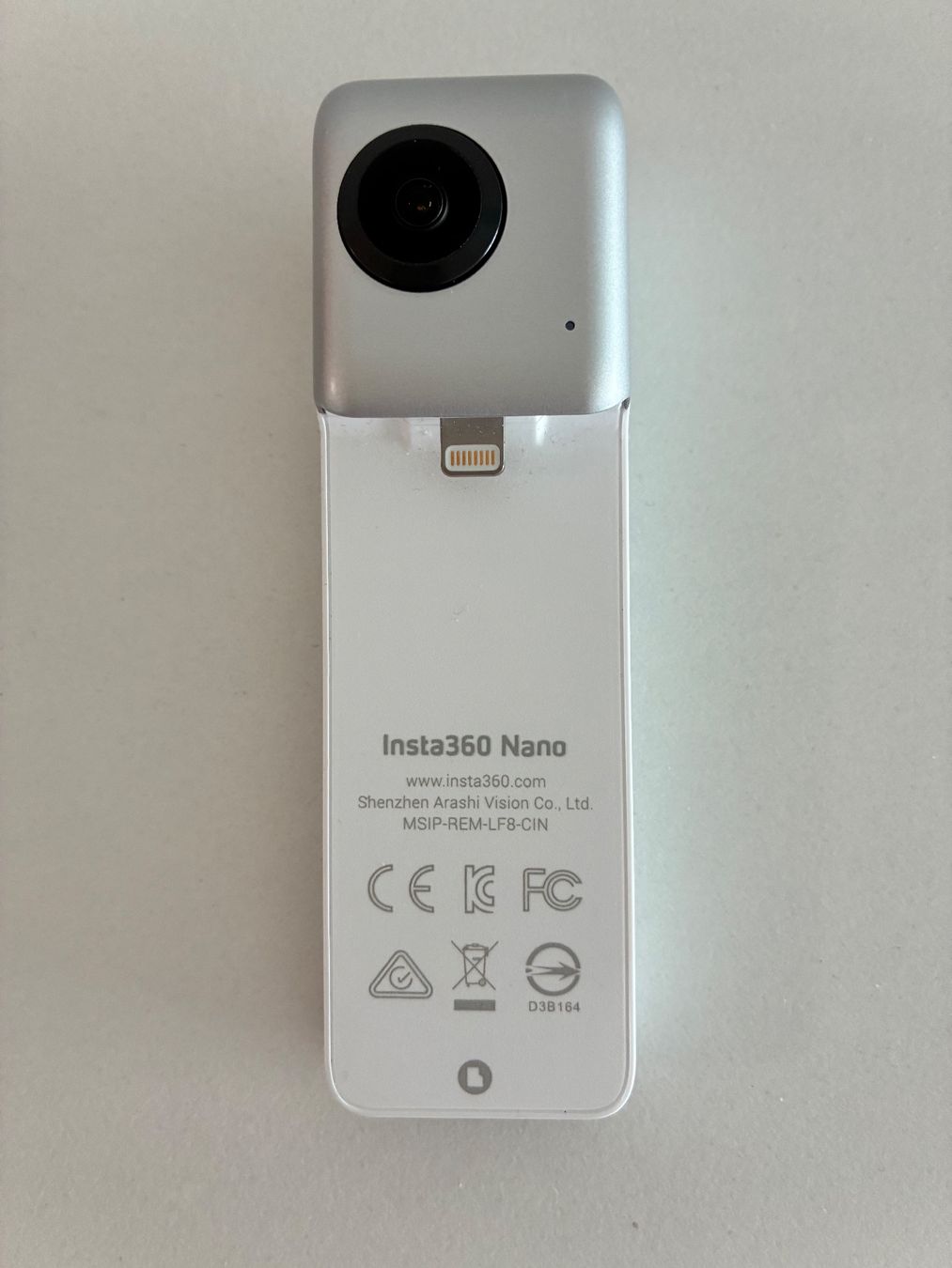 Fotocamera: Insta360 Nano - Panoramakamera - 360 Grad – Usato da Küsnacht ZH venduto da Abgeeko 1