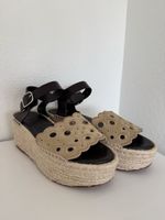 Loewe Espadrille Platform Sandals, Size 39