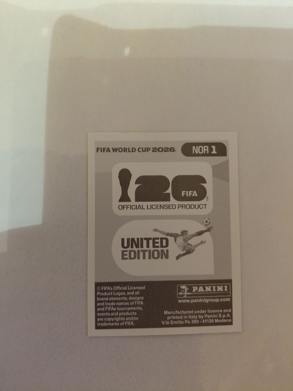 Panini Carte collezionabili: Panini 2026 sticker NOR 1 – Nuovo (secondo la descrizione) da Ovronnaz venduto da Ma-94-hey 1