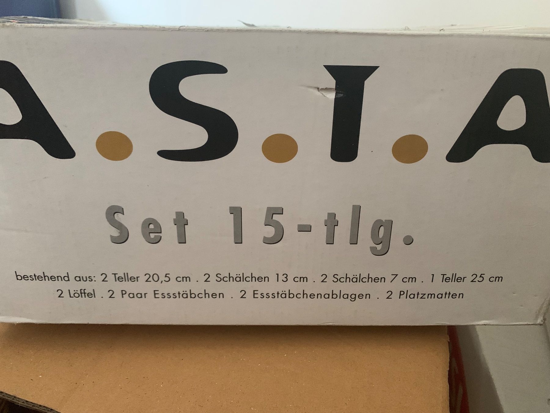 Mäser Set di piatti: Asia set 15 tlg neu – Nuovo e nell'imballaggio originale da Rorschach venduto da eme_8swl 1