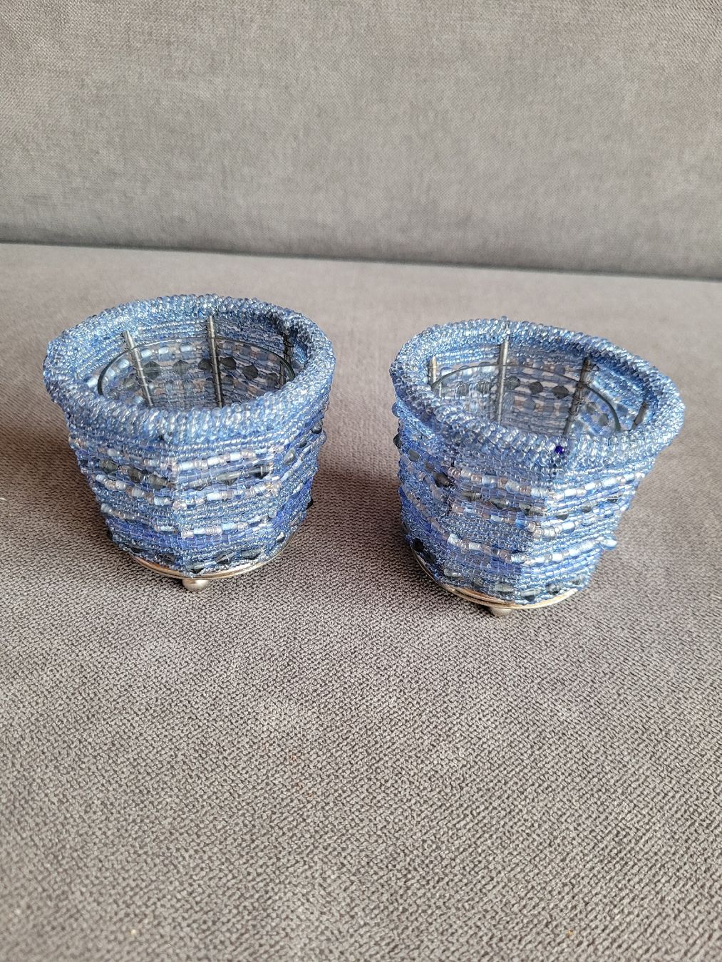 Tutte le decorazioni: Teelichter blau – Usato da Steffisburg venduto da Gismo49