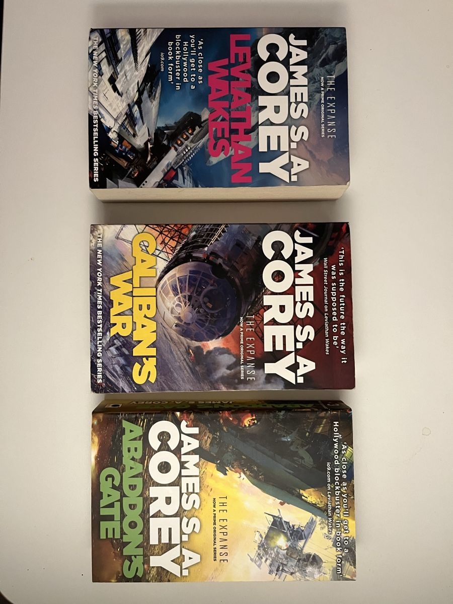 Bücher: The Expanse - James A. Corey, First three books – Gebraucht aus Zürich von ame_8jrb 1