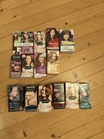 Haarfärbemittel verschiedene Marken und Farben neu