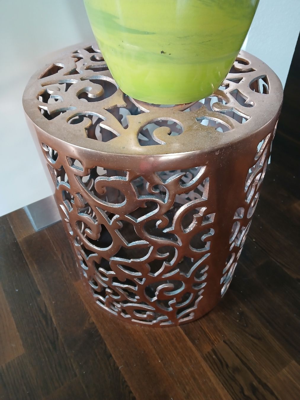 Sonstiges für Haushalt & Wohnen: Plant Stand Patterned Bronze Color -  have 3 – Gebraucht aus Dübendorf von LoRi-2026 1