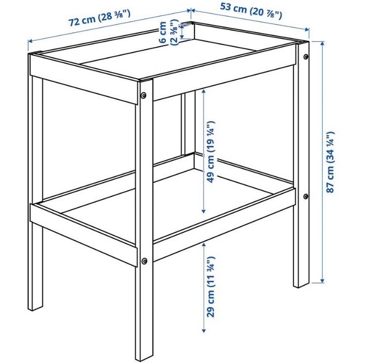 Ikea Fasciatoi & Accessori: Wickeltisch – Usato da Niederönz venduto da guisan45 2
