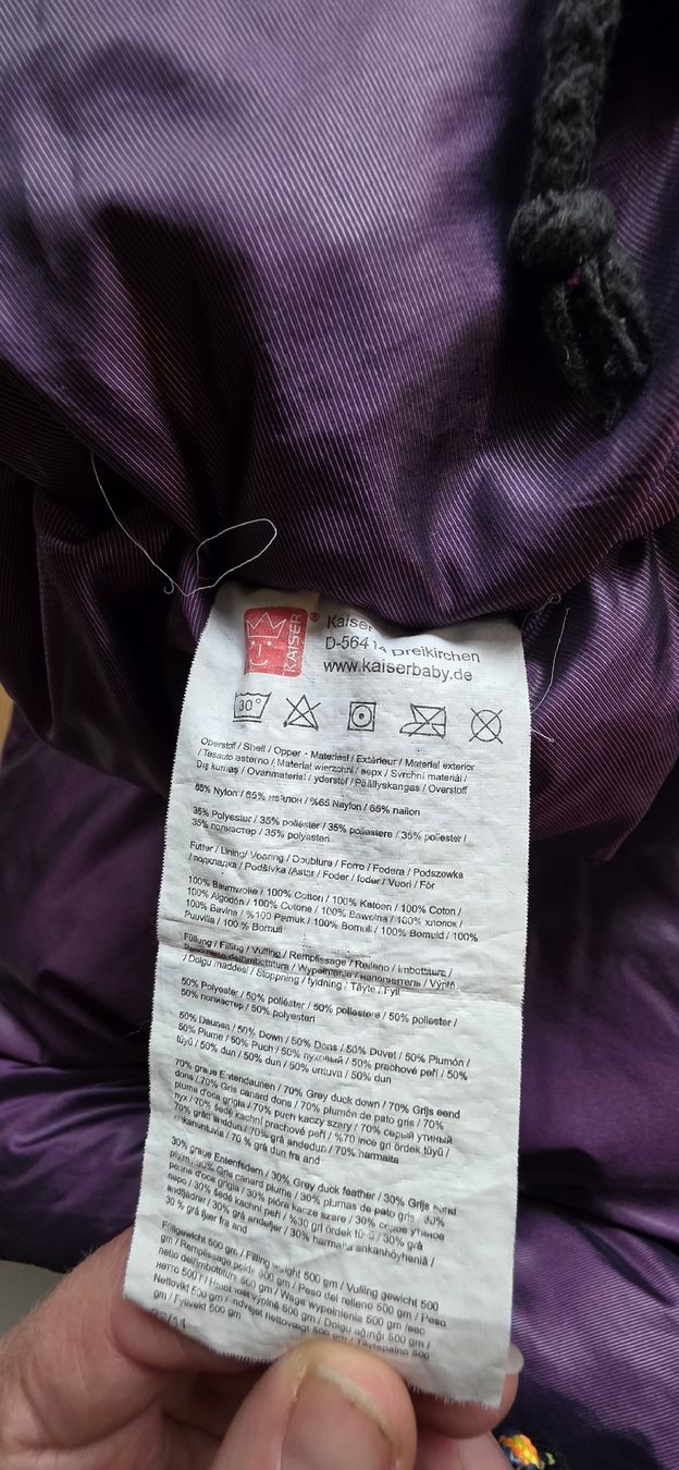 Kaiser Sacchi a pelo: Kaiser Fusssack – Usato da Kandersteg venduto da Foxtrott7777 5