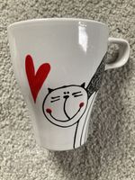 Tasse chat amoureux