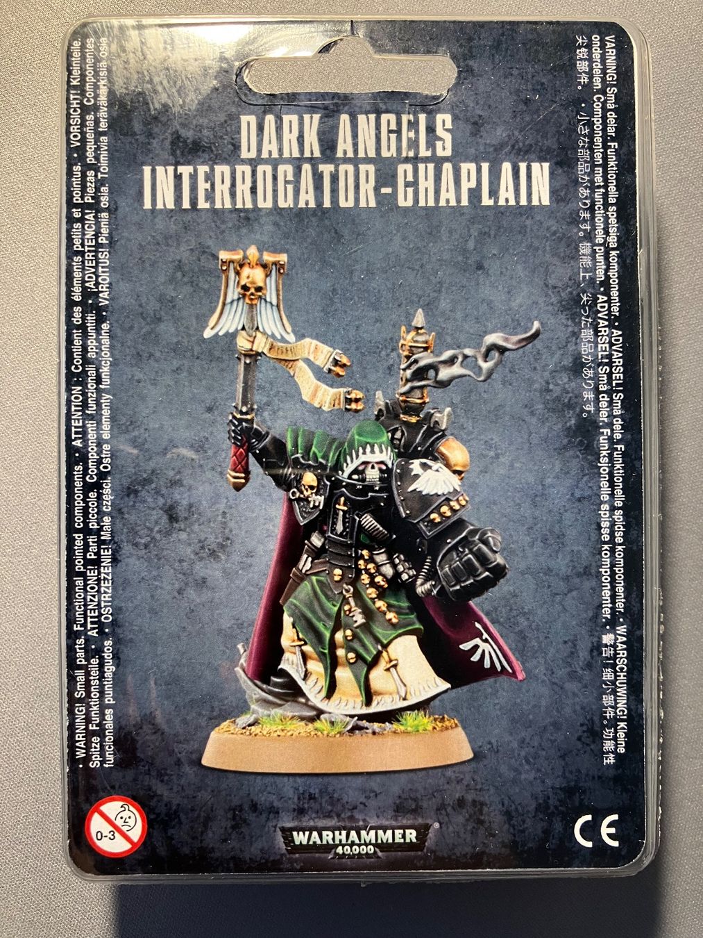 Modellbausätze & Standmodelle: WARHAMMER 40K Dark Angels Interrogator-Chaplain Blister – Gebraucht aus Glattfelden von Danshari