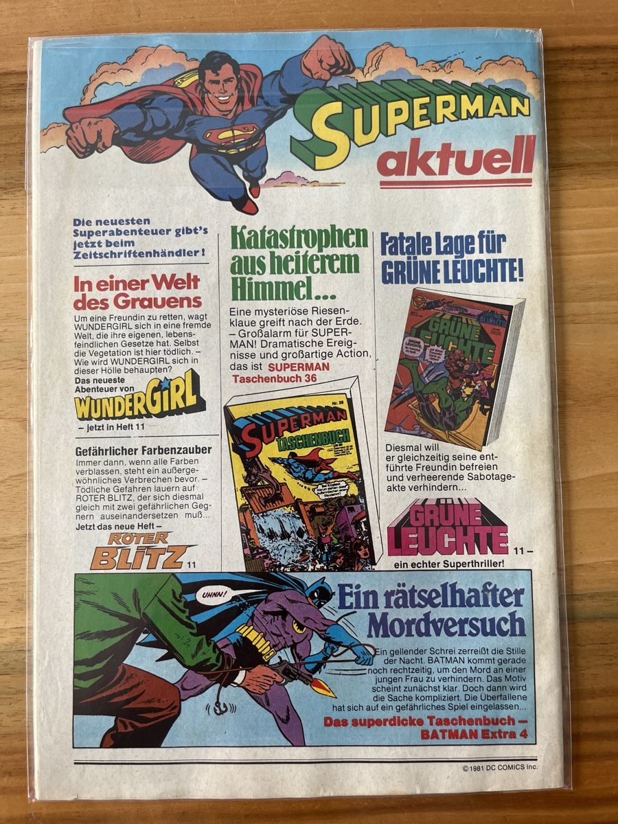 Fumetti: Superboy Comic Jahrgang 81 – Usato da Densbüren venduto da lana79 1