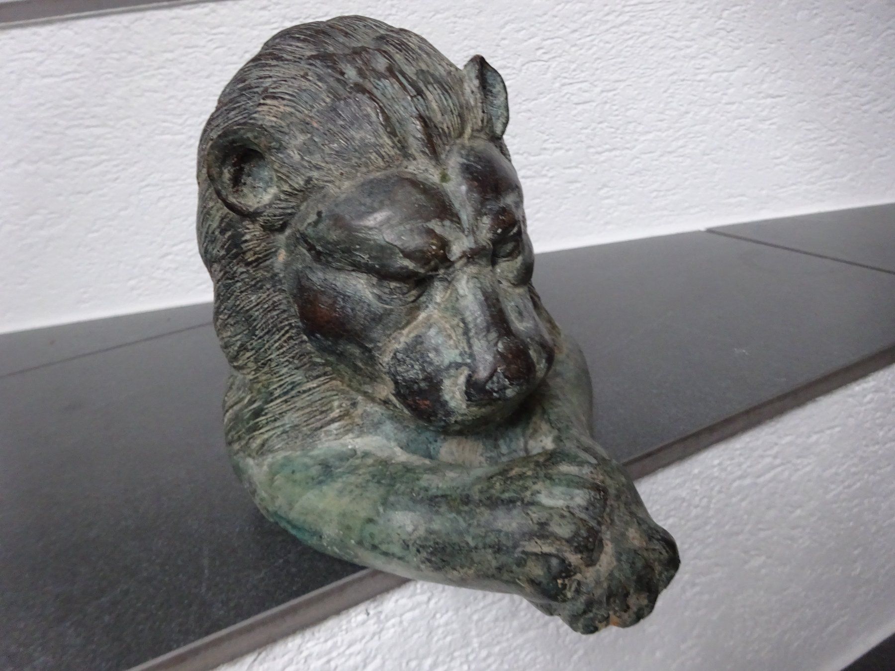 Sculture & Statue: Löwen Denkmal Rom Bronze Brunnen – Usato da Esslingen venduto da eintagammeer 1