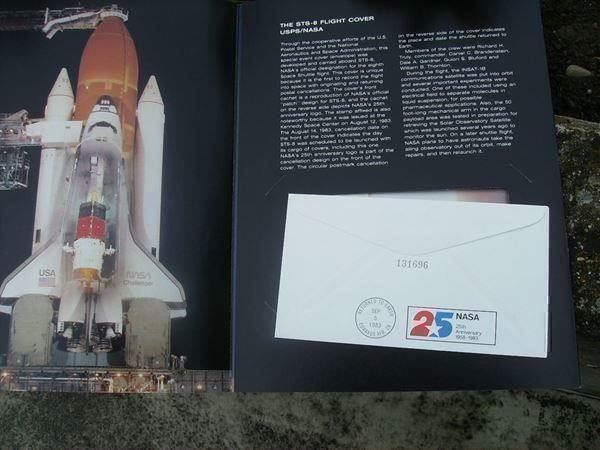Tutti i francobolli: Echt 1983 mit Space Shuttle STS 8 geflogener Brief – Nuovo (secondo la descrizione) da Lengnau BE venduto da Lanthemann 1