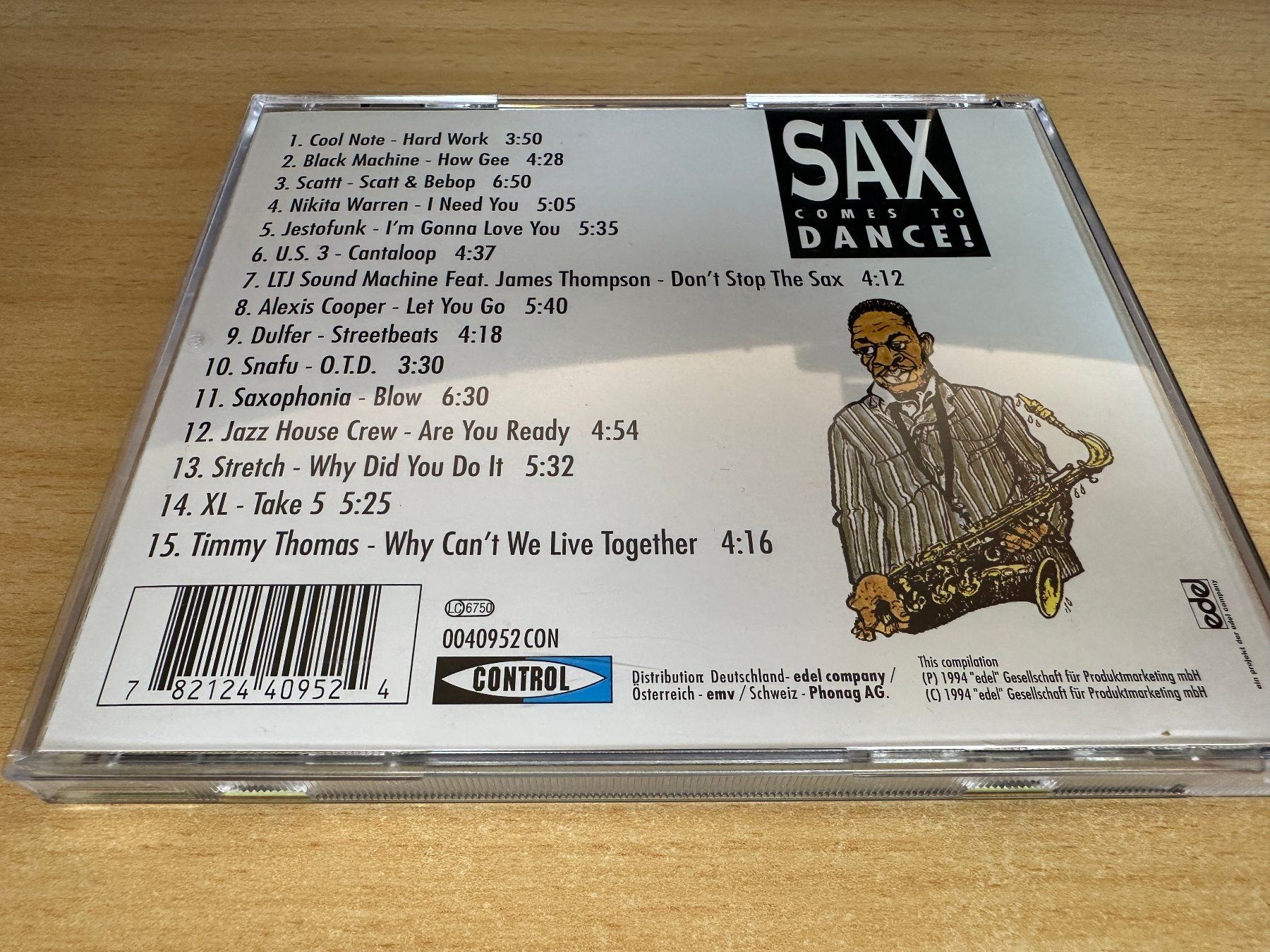 CD: Various - The Sax Comes To Dance! – Usato da Rikon im Tösstal venduto da Alpenmutz 1