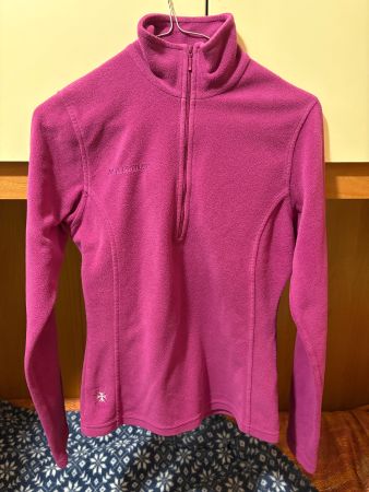 Pinke Mammut Fleece Jacke, XS, Damen - Warm für den Winter!