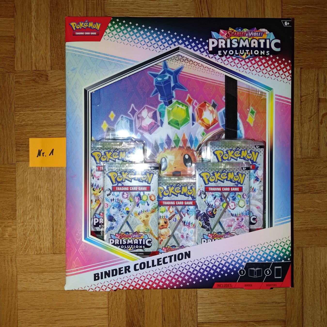 Pokémon Carte collezionabili: 🇺🇲 Prismatic Evolution Binder Collection – Nuovo (secondo la descrizione) da Basel venduto da KilluahZ