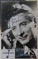 Jean Tissier (1896-1973) Schauspieler - Autogramm