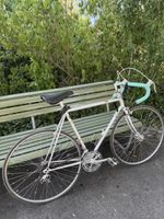 Vintage Rennvelo Reynolds 531 Stahlrahmen Shimano 600 Silber