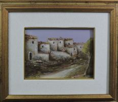 Italienisches Gemälde - 18x24cm