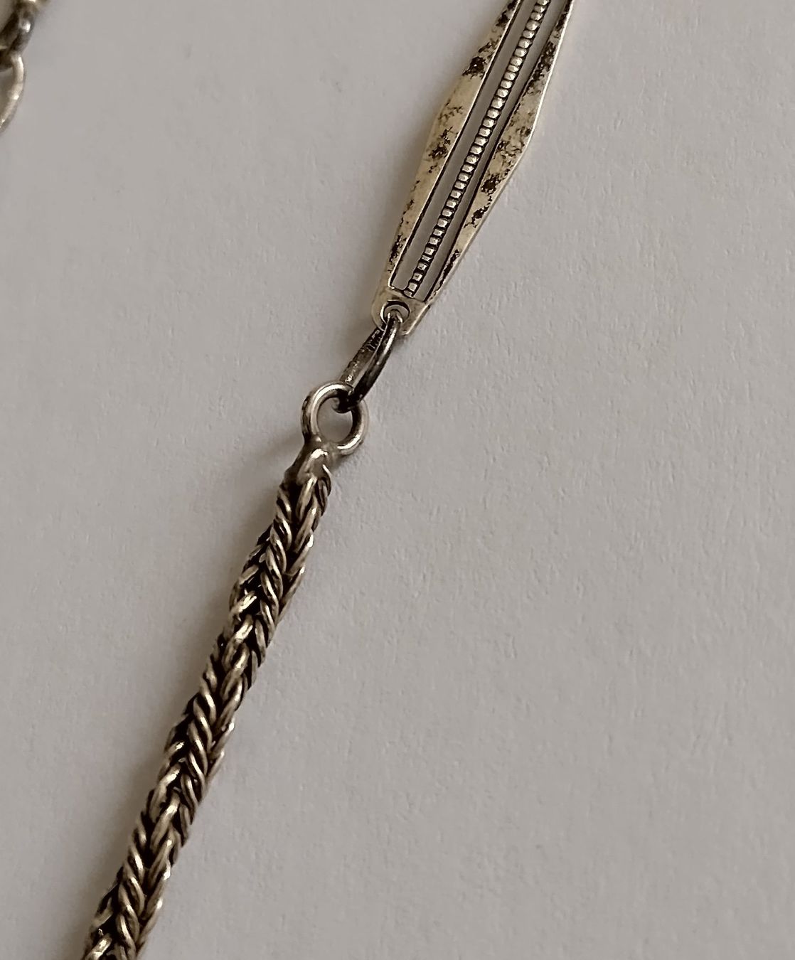 Catenine: VINTAGE HALSKETTE KETTE SILBER 925 – Usato da Romanshorn venduto da Glitzer-Paradies 1