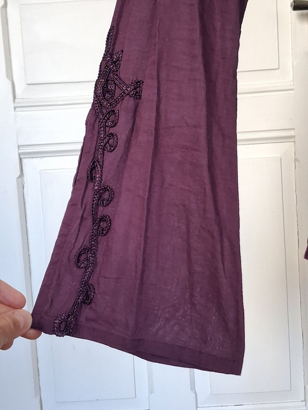 Camicette: Sommer leichte langarm Bluse violett Gr. S – Usato da Ried-Brig venduto da Zzyzx 2
