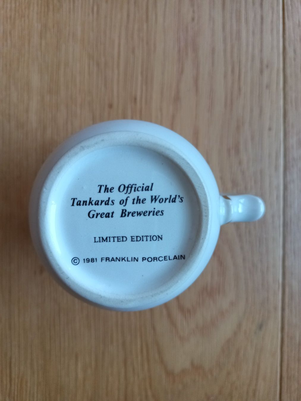 Guinness Spirituosen: Miniatur Guinness Bierhumpen 1981 – Gebraucht aus Nottwil von Dorje67 2