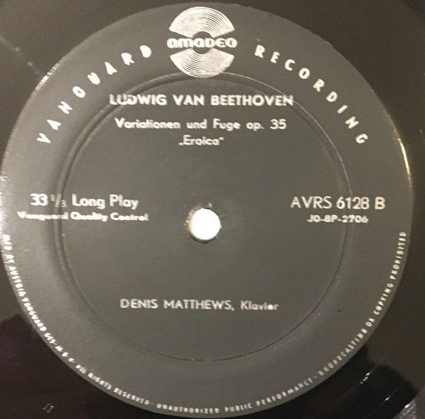 Dischi in vinile: Beethoven - Variationen (LP, Denis Matthews) – Usato da Grüningen venduto da azulamarillo_vinyl 3