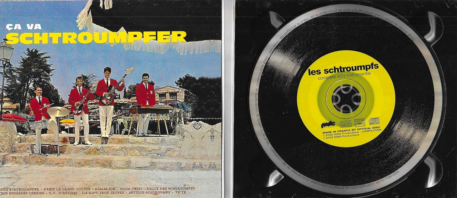 CD: Les Schtroumpfs CD Digipack - Complete 60' Instrumental – Usato da Savagnier venduto da Ne2065 2