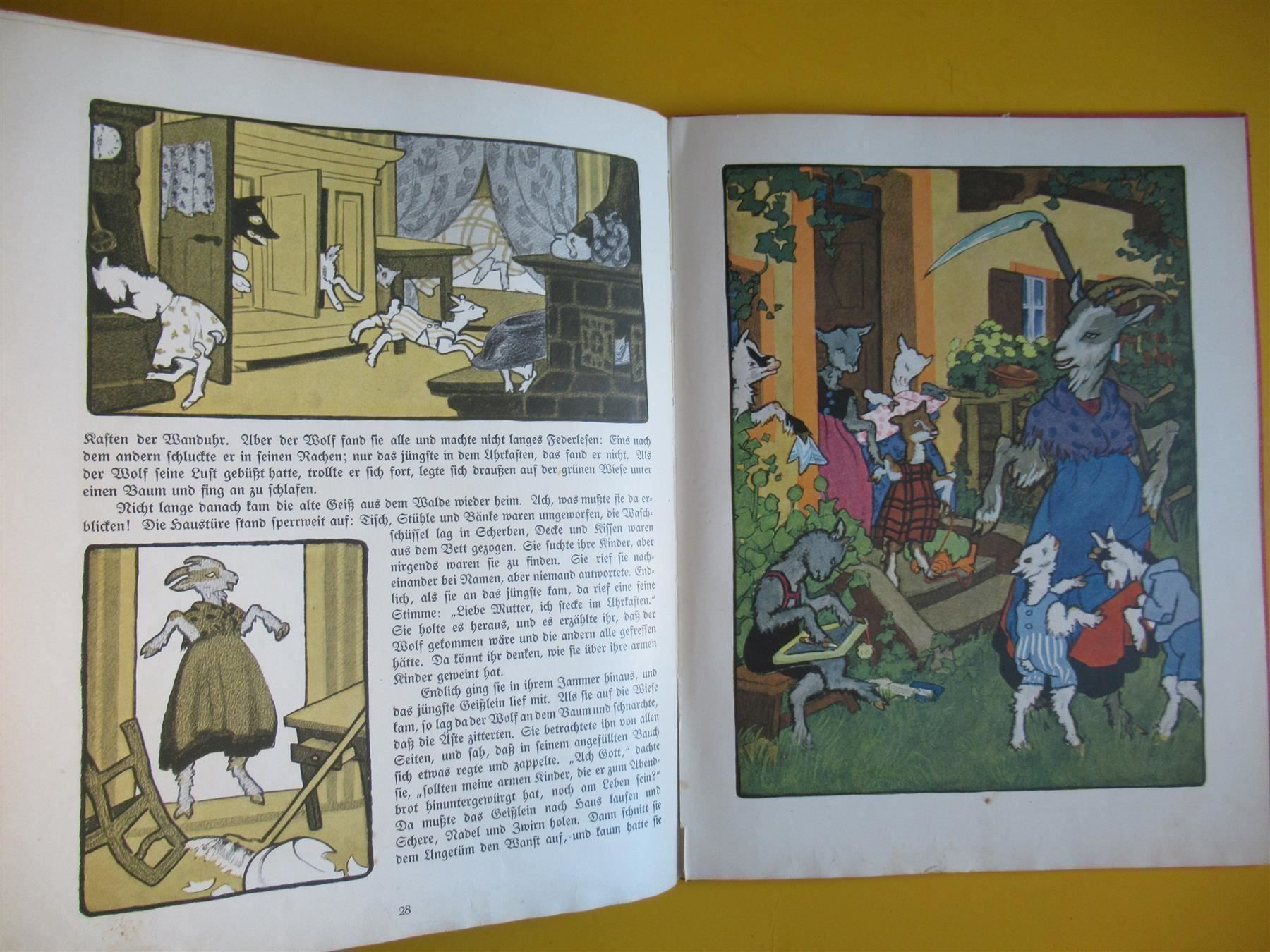 Libri: Caspari Gertrud: MÄRCHENBILDERBUCH 1925 – Usato da Adliswil venduto da buch_und_kunst 6