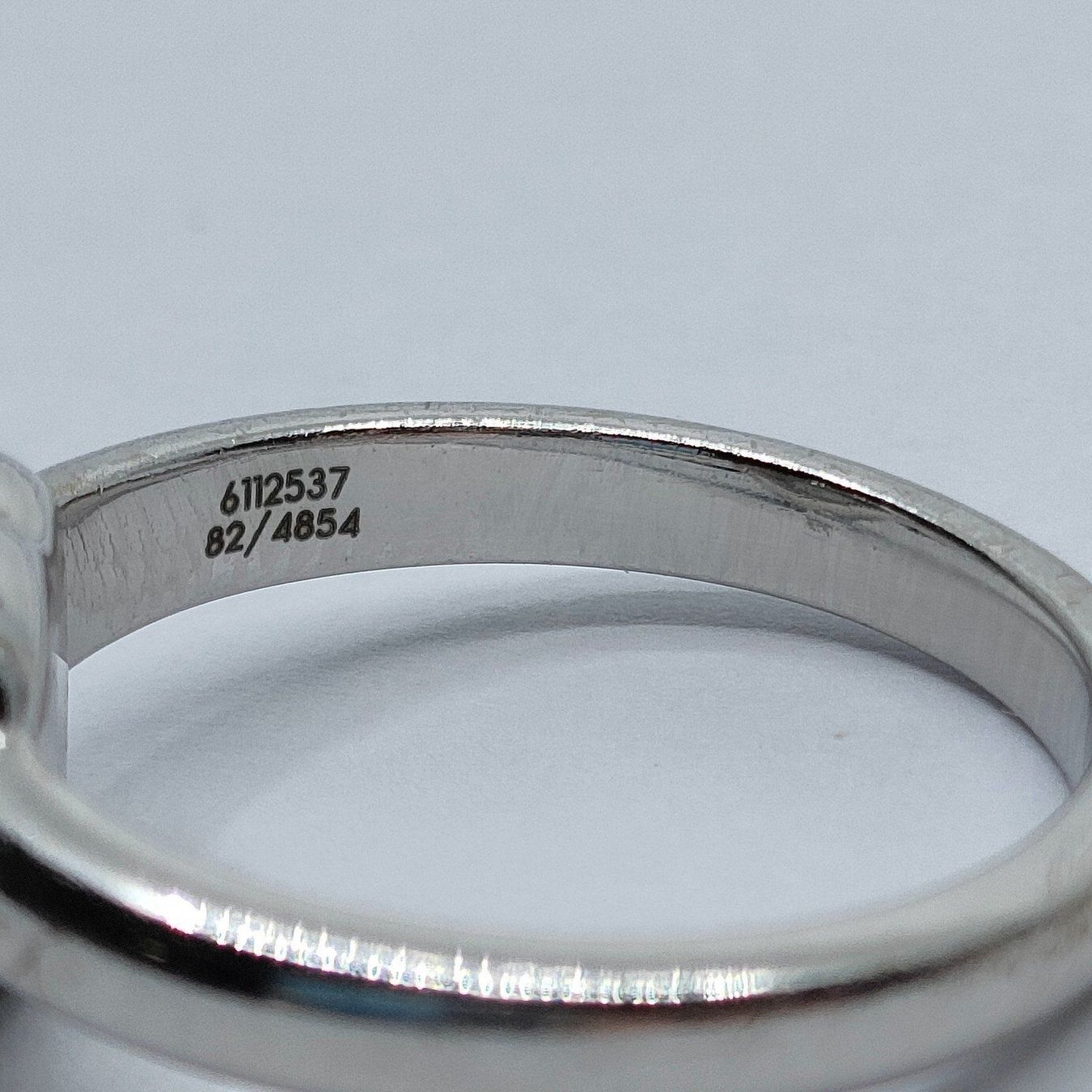 Chopard Ringe: CHOPARD HAPPY DIAMONDS RING HEART 18K WEISSGOLD – Gebraucht aus Bottighofen von menschenfamilie 2