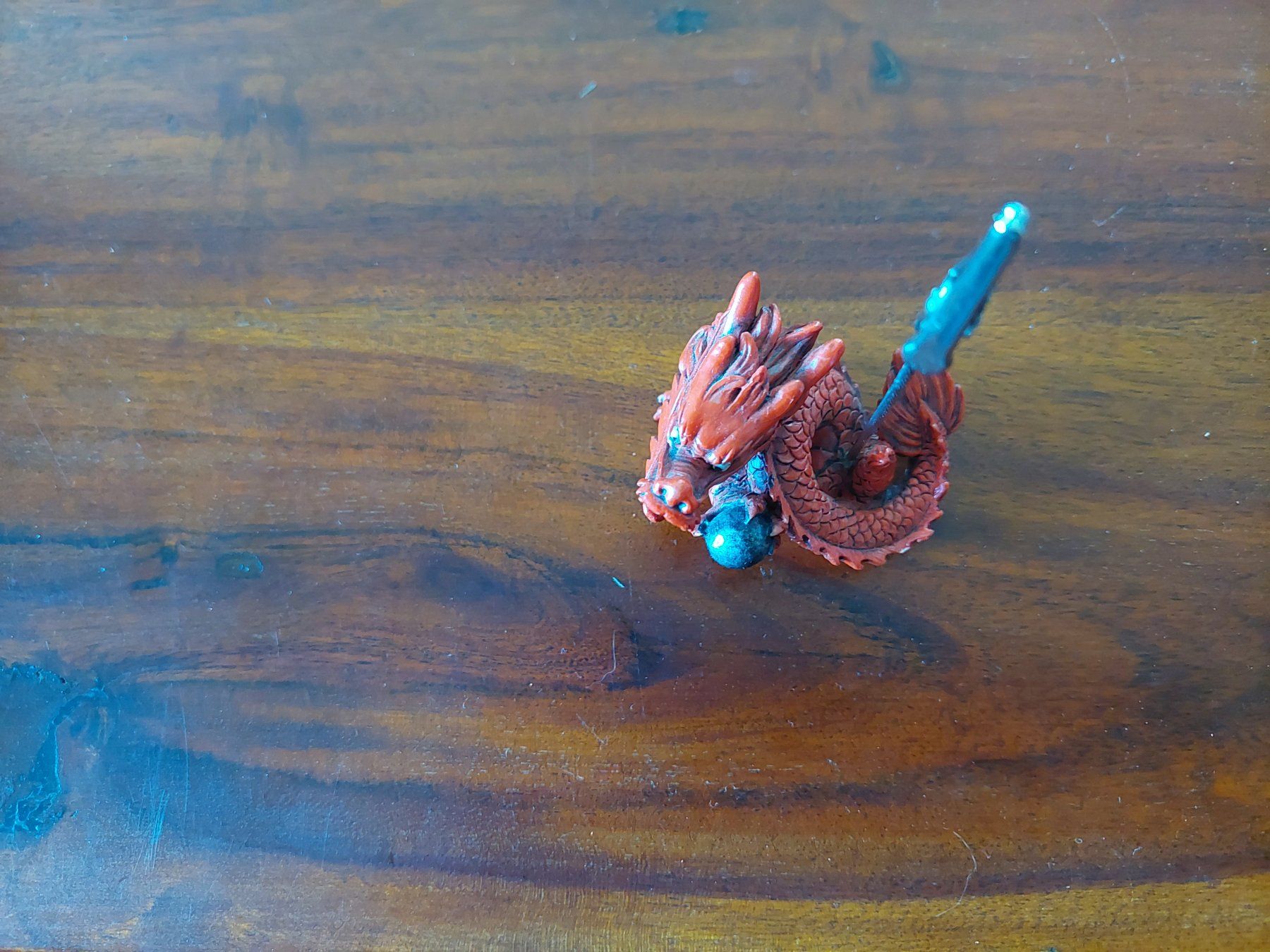 Statuette: Drachen-Fotohalter / Notizhalter – Nuovo (secondo la descrizione) da Beckenried venduto da Havacola 4