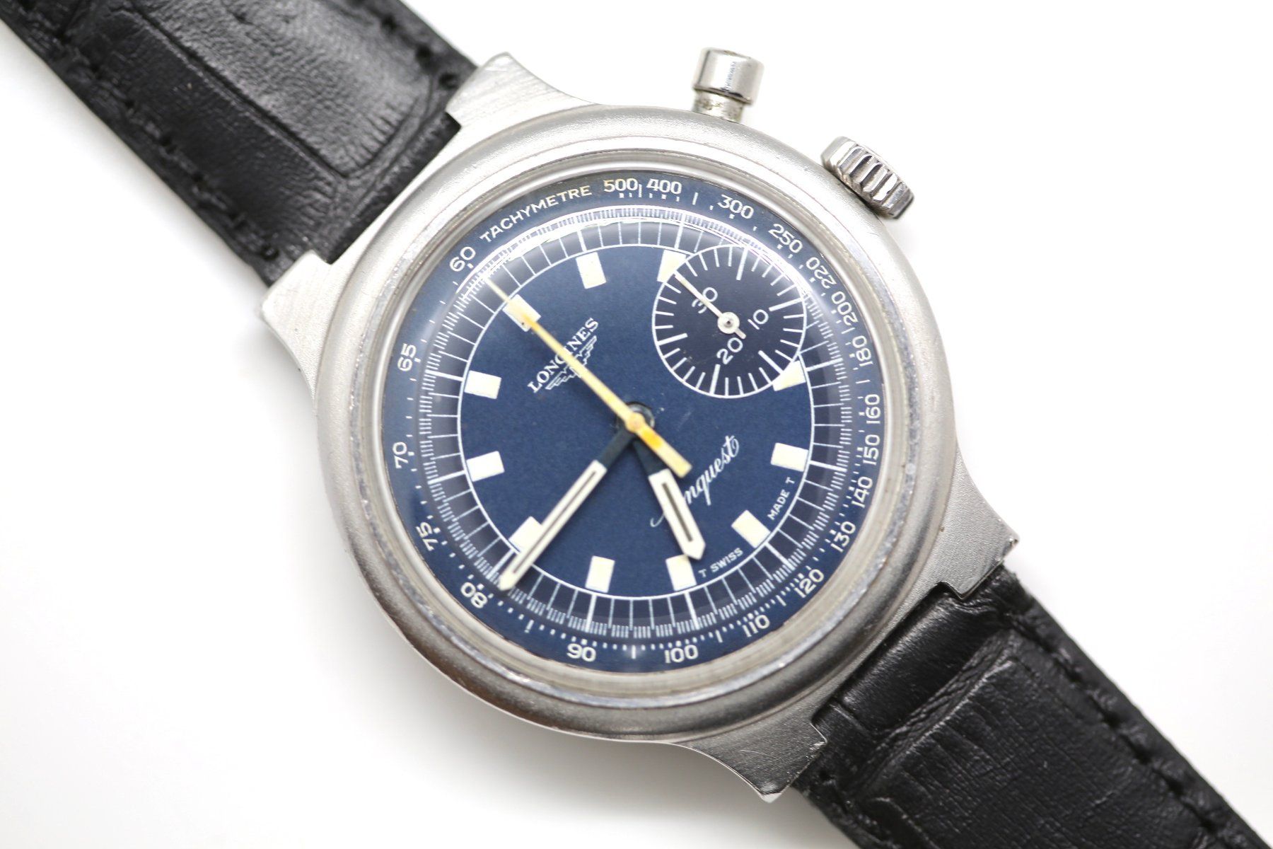 Longines Orologi: Longines Conquest Chronograph 1972 München Olympiade – Usato da Reinach BL venduto da Han-Numismatik 2