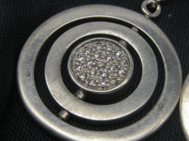 Esprit Orecchini pendenti & Orecchini a lobo: Ohrringe Ohrhänger Silber 925 drehbare Ringe Esprit – Usato da Ermatingen venduto da Decovin 5