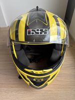 Motorradhelm Klapphelm iXS Gr. M gelb/schwarz neuwertig