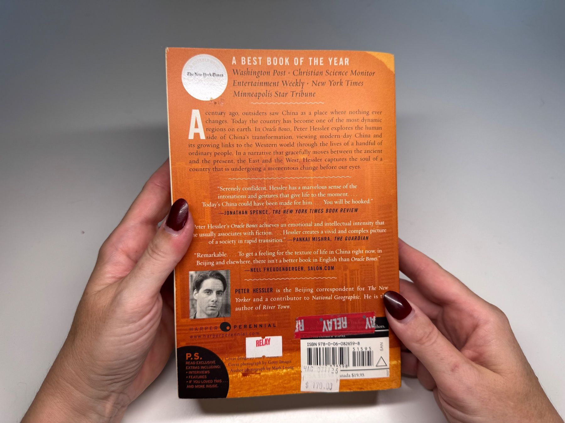 Libri: NOVEL: Peter Hessler, Oracle bones – Usato da Grosswangen venduto da English_books 9