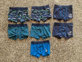 7er Set Boxershorts Sport Gr. 134/140