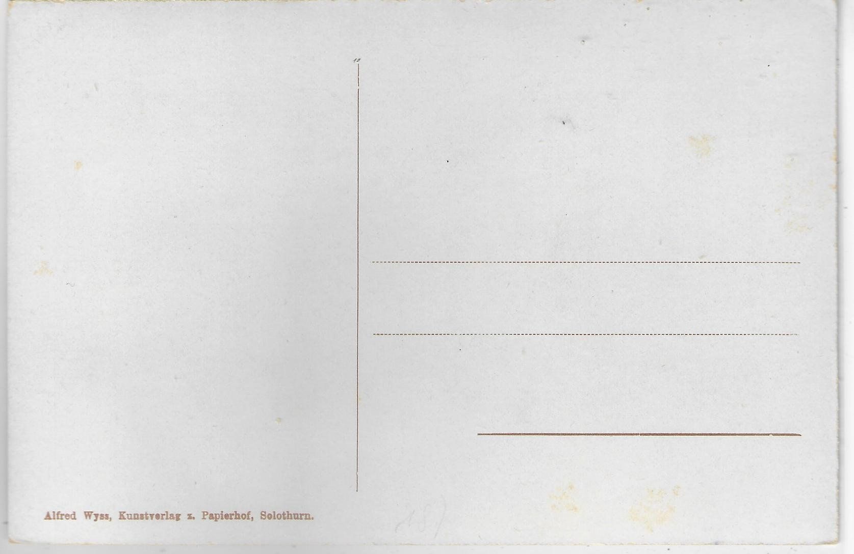 Cartoline postali: Sennhütte Stalberg - Selzach – Usato da Ettingen venduto da Kartenplanet 1