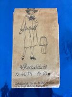 Original Schnittmuster Mädchenkleidung um 1910 Theater