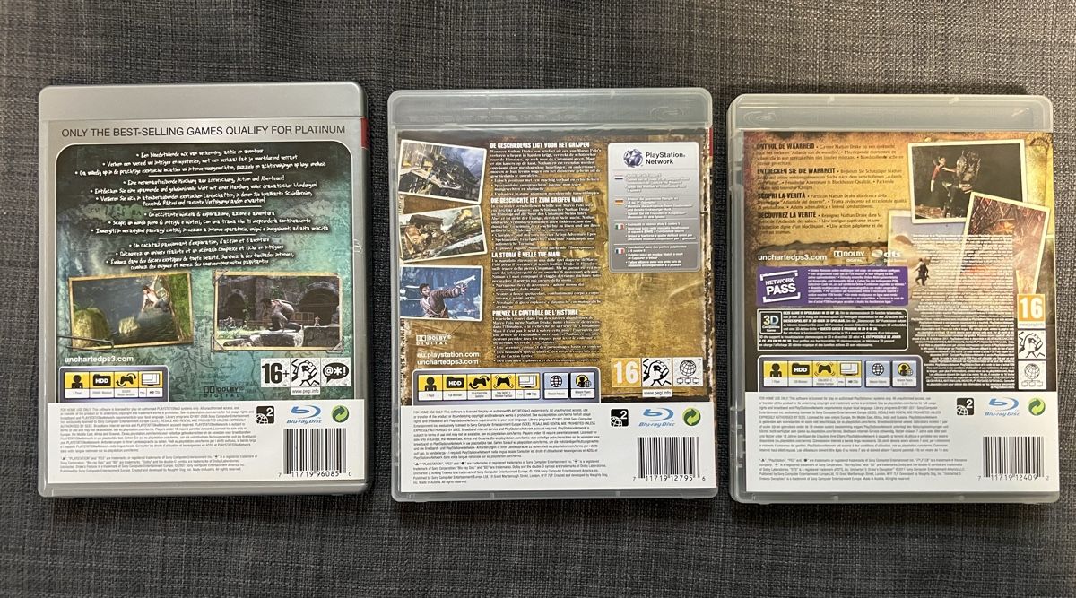 Giochi: Uncharted Trilogy PS3 – Usato da Trimbach venduto da bonehd 1