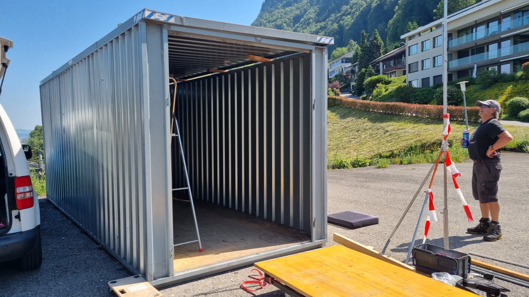 Baucontainer: Container Lagercontainer – Gebraucht aus Fürigen von Bucheli59 2